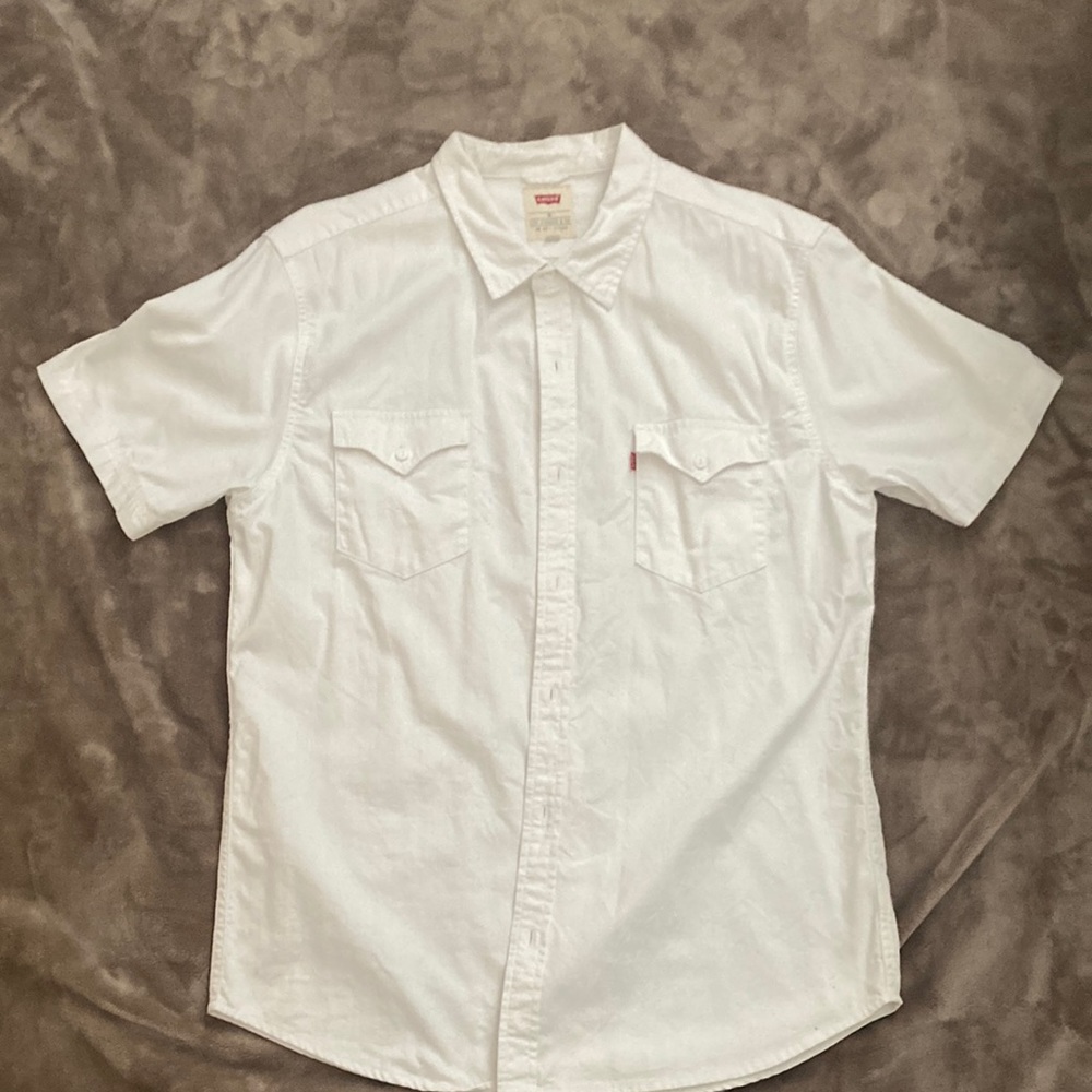 Mens Levi’s XL short sleeve button down
